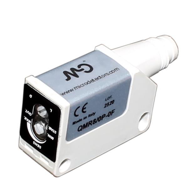 Sensor Fotoelétrico Não Tubular Difuso Micro Detectors QMR8/0P-0F 16224 16224
