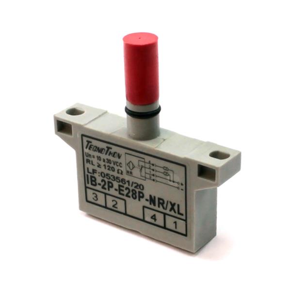 Sensor Indutivo Não Tubular Tecnotron IB-2P-E28P-NR/XL = IS-2-FXL-NR/XL 10836 10836