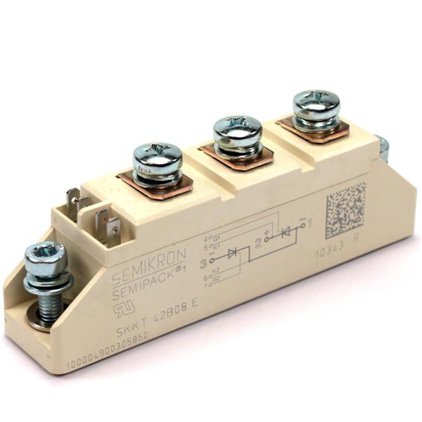 Módulo Tiristor/Tiristor SEMIKRON SKKT 42B08 E 7939 7939