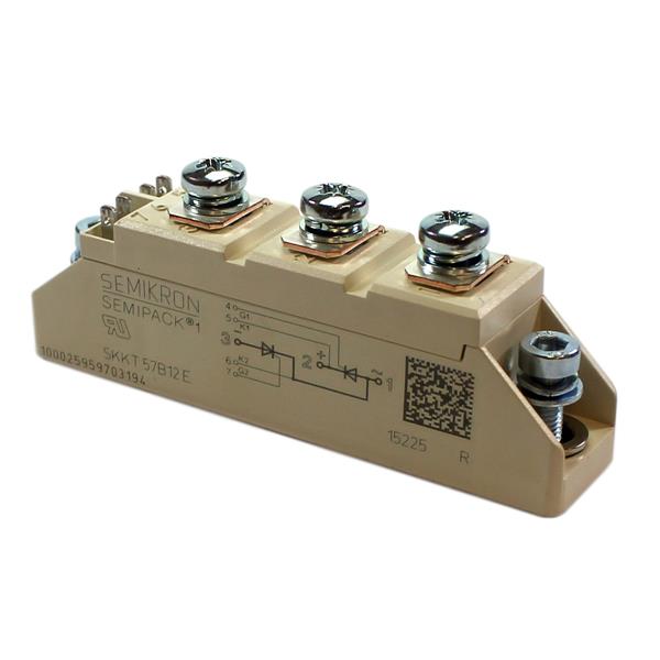 Módulo Tiristor/Tiristor SEMIKRON SKKT 57B12 E 8041 8041
