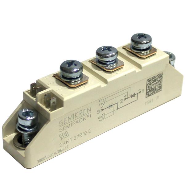 Módulo Tiristor/Tiristor SEMIKRON SKKT 27B12 E 7929 7929
