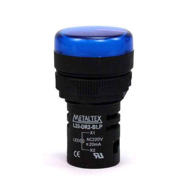 Sinaleiro LED 220V Metaltex L20-DR2-BLP 30657 30657