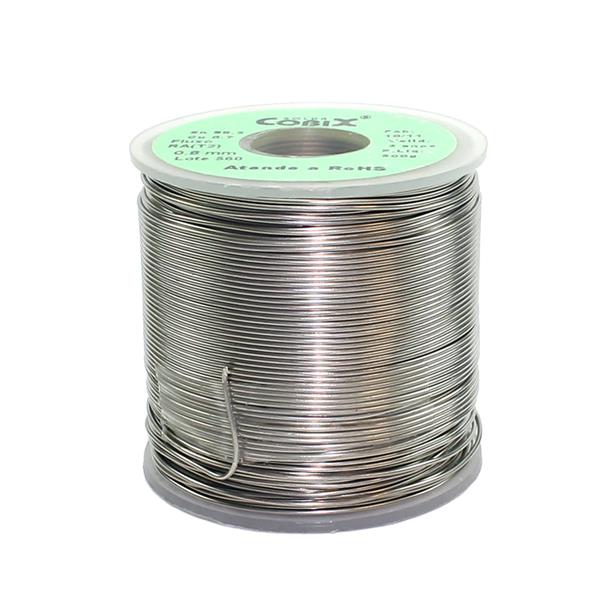 Solda em Fio Lead Free Cobix 99,3x0,7 0,8mm 31075 31075