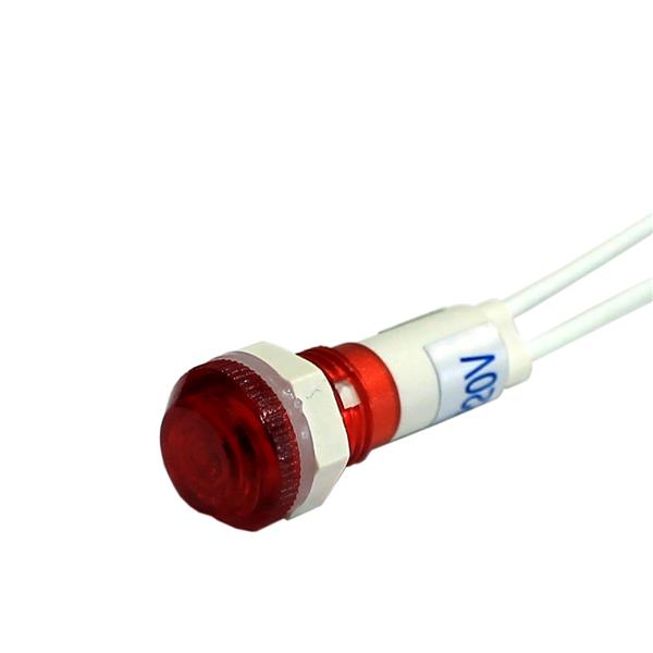 Sinaleiro Miniatura com Rabicho 220V Vermelho PLR-108 30750 30750