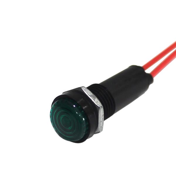 Sinaleiro Miniatura com Rabicho 220V Verde LP-11 28464 28464