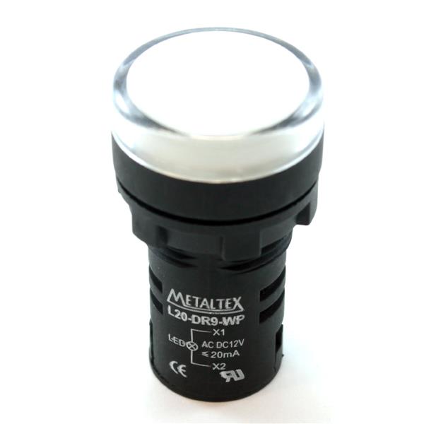 Sinaleiro LED 12V Metaltex L20-DR9-WP 28969 28969