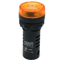 Sinalizador Sonoro e Iluminado Metaltex BZ20-2L-Y 29126 29126 