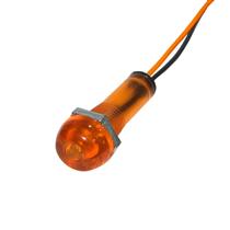 Sinaleiro Miniatura com Rabicho 12V Amarelo SN-1222 30344 30344 