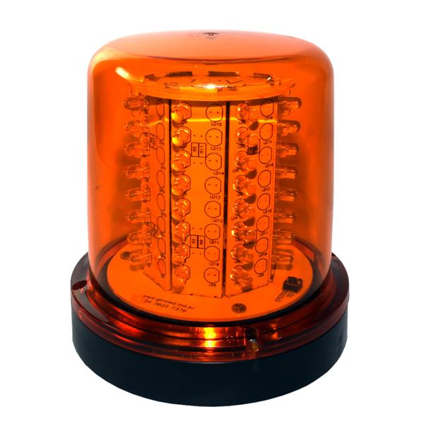 Sinalizador Giroled 64 Leds 12VCC Âmbar 30014 30014