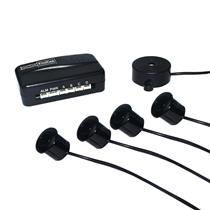 Sensor Estacionamento 12V com Alarme Sonoro e 4 Sensores Fluxus FSE-4 27143 27143 