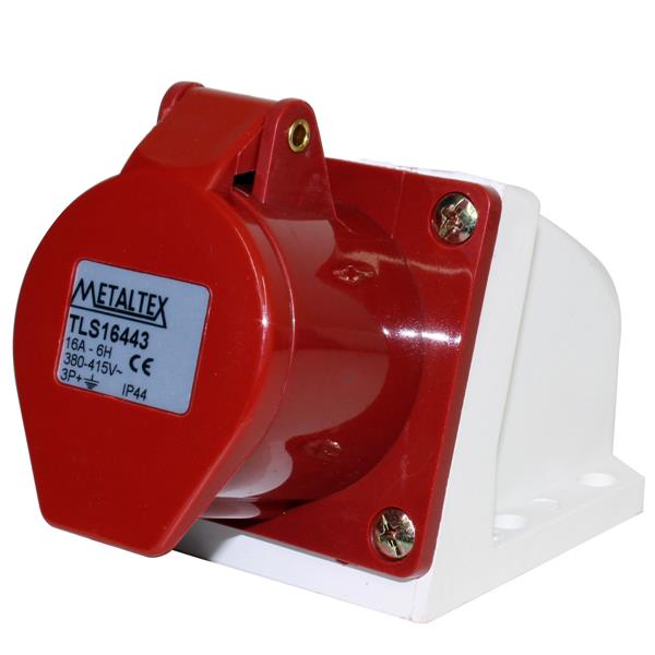 Tomada de Sobrepor Industrial Metaltex TLS-16443 33420 33420