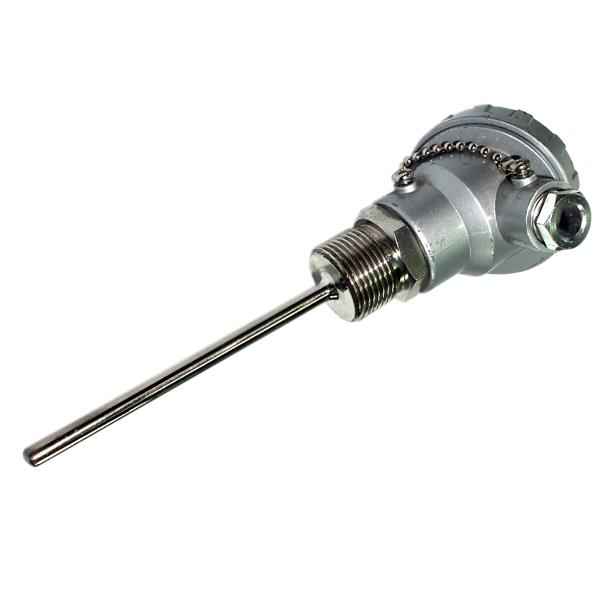 Termoresistência PT 100 6mm x 100mm rosca 3/4" BSP Cabeçote Pequeno 15064 15064