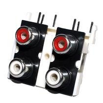 Tomada RCA 4 Vias para Placa YJ-612 5843 5843 