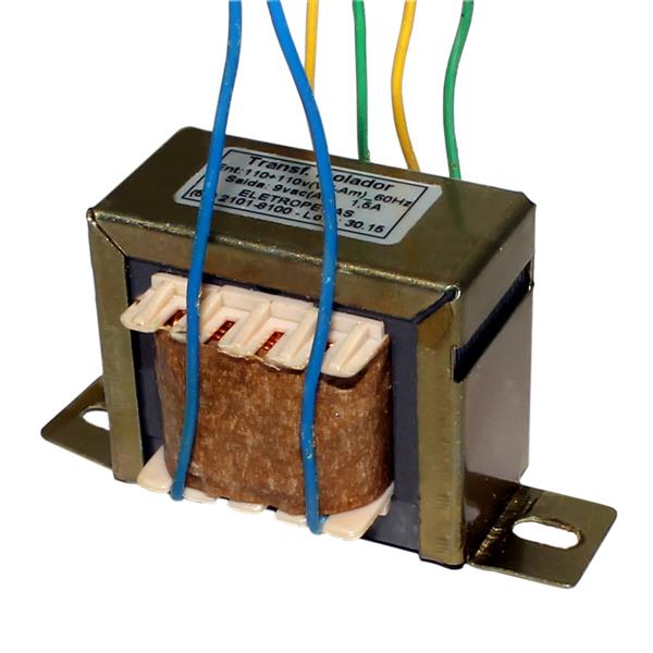Transformador E-110+110V S-1X 9V 1,5A 20137 20137