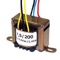 Transformador E-110/220V Hayama Série 200 2 X 7,5V 14175 14175 