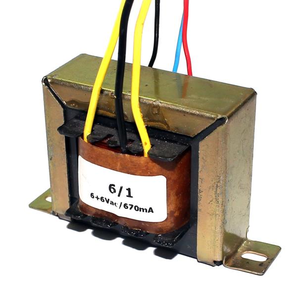Transformador E-110/220V Hayama Série 1,0 2 X 6,0V 14139 14139