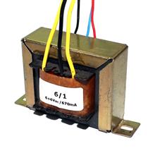 Transformador E-110/220V Hayama Série 1,0 2 X 6,0V 14139 14139
