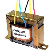 Transformador de Linha Hayama 5,0W VS Primário: 500R Secundário: 4-8R 500R 14151 14151 
