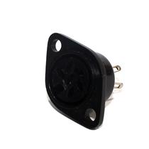 Tomada Din Fêmea 6 Vias para Painel T-6F 2620 2620 