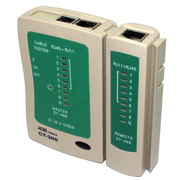 Testador de Cabos Lan Icel CT-300 32116 32116