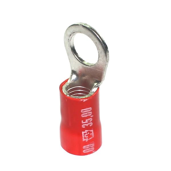 Terminal Pré-Isolado Olhal 12mm Vermelho Crimper AN3238 28877 28877