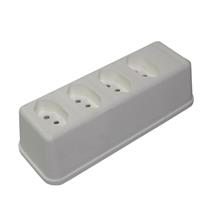 Barra de Tomadas 4 Saídas Branca 2380-1 29995 29995 