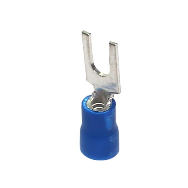 Terminal Pré-Isolado Forquilha 3mm Azul Crimper FR2477-C 25440 25440