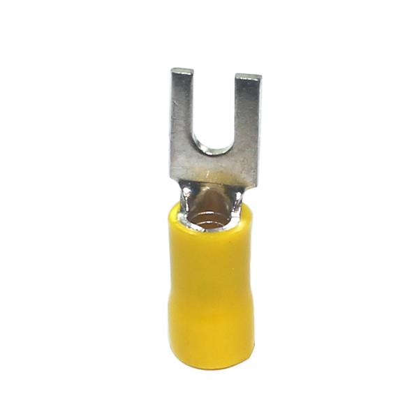Terminal Pré-Isolado Forquilha 3mm Amarelo Crimper FR2491 25442 25442