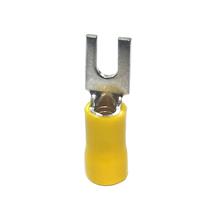 Terminal Pré-Isolado Forquilha 3mm Amarelo Crimper FR2491 25442 25442