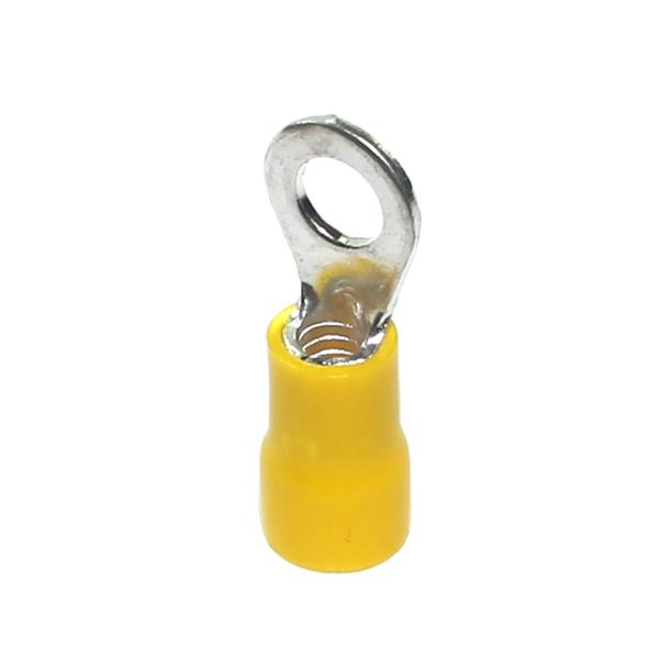Terminal Pré-Isolado Olhal 5mm Amarelo Crimper AN2450 25445 25445