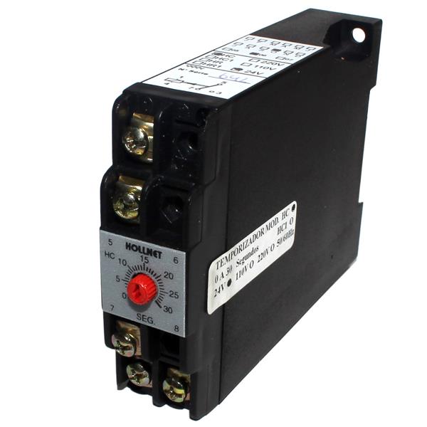 Temporizador 24V Hollnet HC 30 Segundos 25808 25808