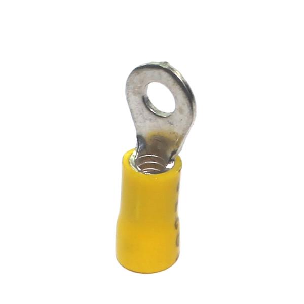 Terminal Pré-Isolado Olhal 4mm Amarelo Crimper AN2449 25455 25455