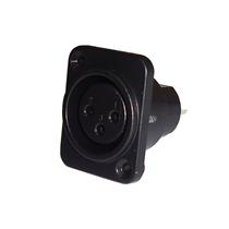 Tomada Canon Fêmea para Painel LS1027 26994 26994