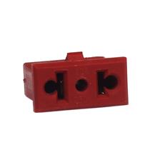 Tomada de Embutir 2 Pinos 20A Vermelha Fernik 502-0-2 26782 26782 