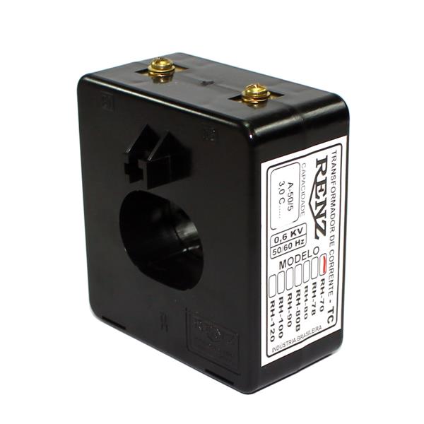 Transformador de Corrente Renz RH-70 50A/5A 25166 25166