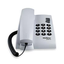 Telefone com Fio Intelbras Pleno Cinza Ártico 25632 25632