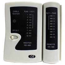 Testador de Continuidade/Sequência de Cabos RJ11, RJ12 e RJ45 Metaltex NS-468 32846 32846 