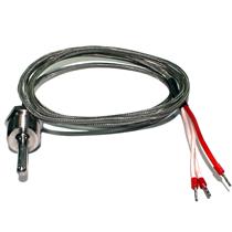 Termoresistência PT 100 2 metros 3 fios 6mm x 35mm rosca 1/2" BSP 300°C 33669 33669