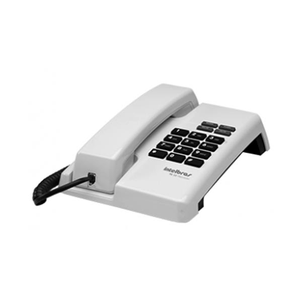 Telefone com Fio Intelbras TC-50 Premium Branco 100 ms 34546 34546