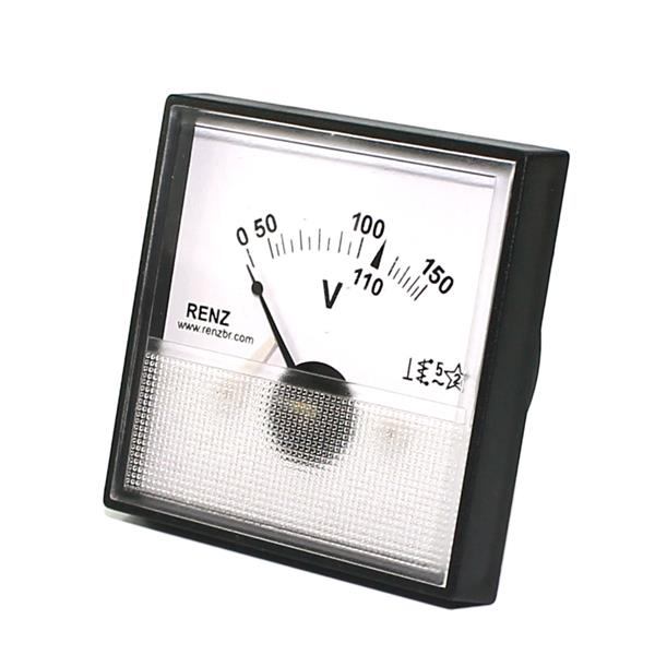 Voltímetro Analógico Renz QR-65 0/150V 13763 13763