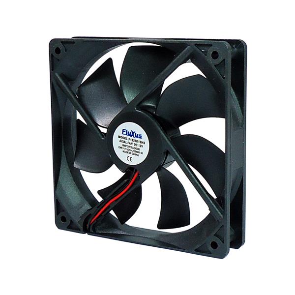 Microventilador Axial 120x120x25mm 12VCC Fluxus F1225D12HS 19853 19853