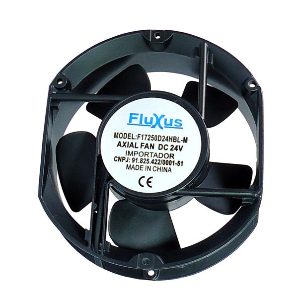 Microventilador Axial 172x150x51mm 24VCC Fluxus F17250D24HBL-M 31759 31759