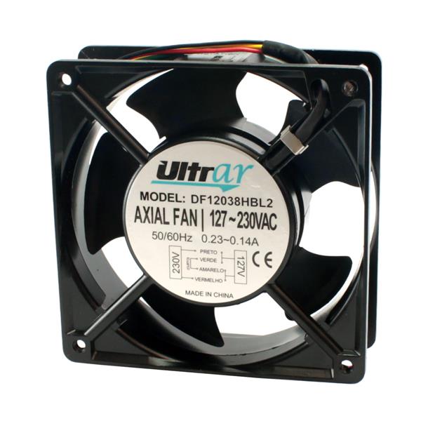 Microventilador Axial 120x120x38mm 110/220V DF12038HBL2 32053 32053