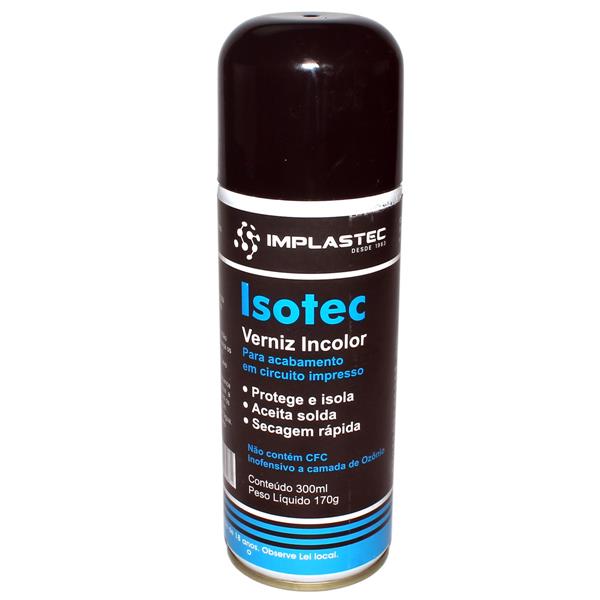 Verniz Isotec Incolor Implastec 170g 28121 28121