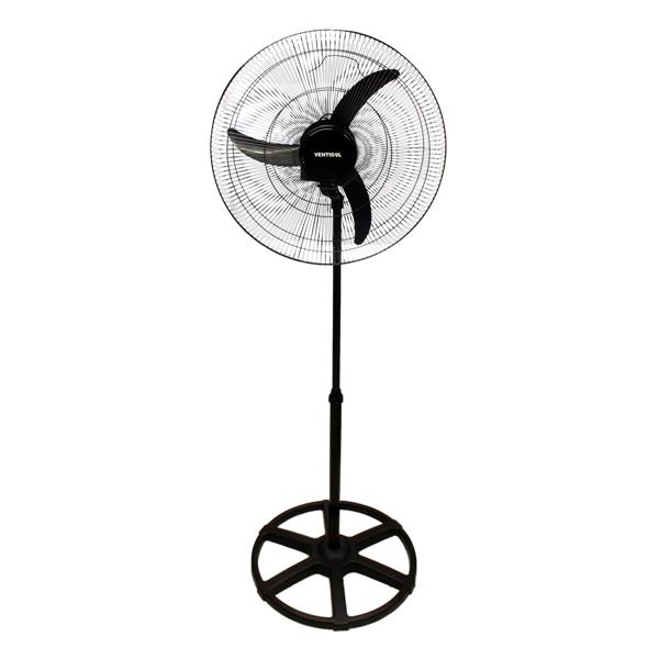 Ventilador de Coluna Oscilante 60cm Preto com Grade Preta VENTISOL 34594 34594