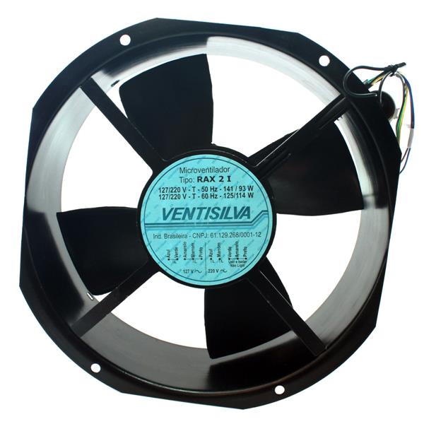 Microventilador Axial 256x265x85mm 127/220V Ventisilva RAX2 CD INVERTINDO 33220 33220