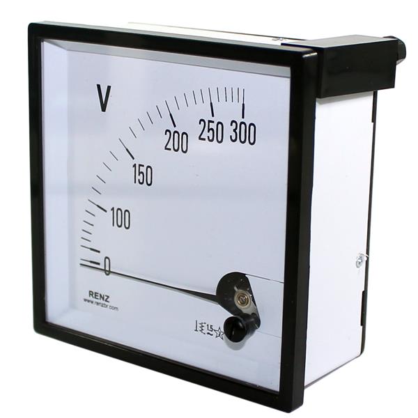 Voltímetro Analógico Renz FM-96 0/300V 13982 13982