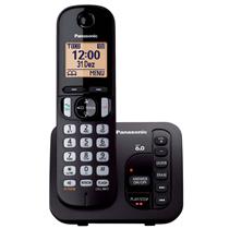 Telefone sem Fio Viva Voz com Identificador de Chamadas e Secretária Eletrônica Panasonic KX-TGC220LBB 34740 34740 