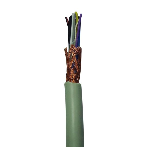 Cabo Manga 16 Vias Blindado Trançado Mult Cabo 8Px26 AWG rolo com 100 mts 35020 35020