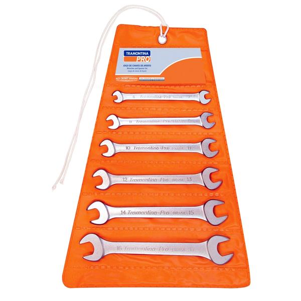Jogo de Chaves Fixas MM 6 peças Tramontina Pro 44610/206 35108 35108